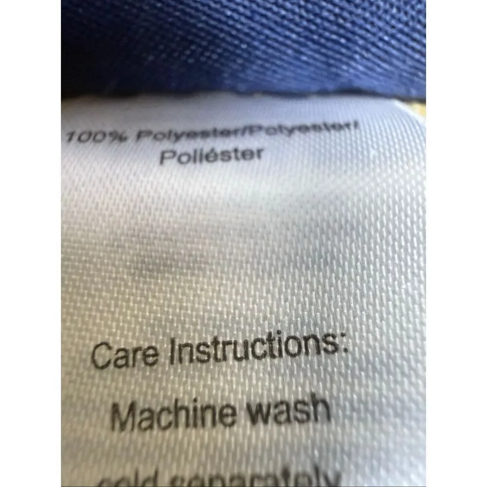 Vintage Berkshire Polar Fleece STANDARD  Fleece Pillowcases Set 2 Yellow Tan